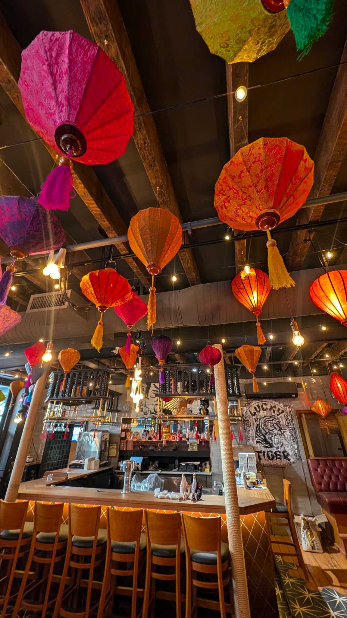 Lanterns Over Bar